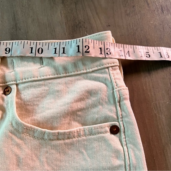 Madewell The Perfect Vintage Jean in Vintage Canvas Wash Size 25 Cream High Rise - Picture 12 of 14
